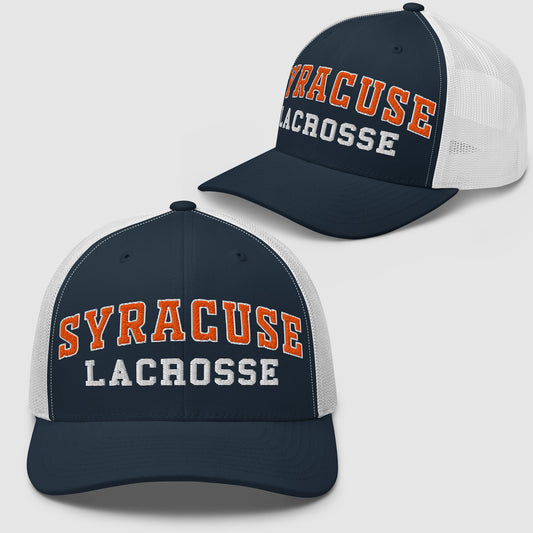 SYRACUSE LACROSSE - Premium Retro Embroidered Cap