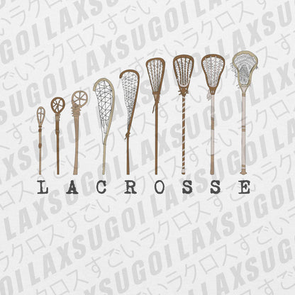 LACROSSE STICK EVOLUTION - Premium Retro Youth heavy blend hoodie