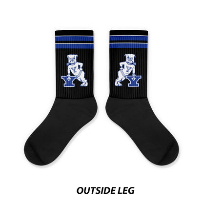 YALE LACROSSE - Retro Performance Socks