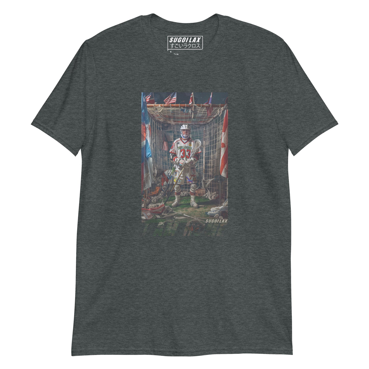 Men's & Women's Premium Lacrosse T-Shirt - Ultra Durable with Comfortable Fit for the Ultimate Lacrosse Fan - Printed using DTG High Resolution Technology - Explore Our Latest Collection 