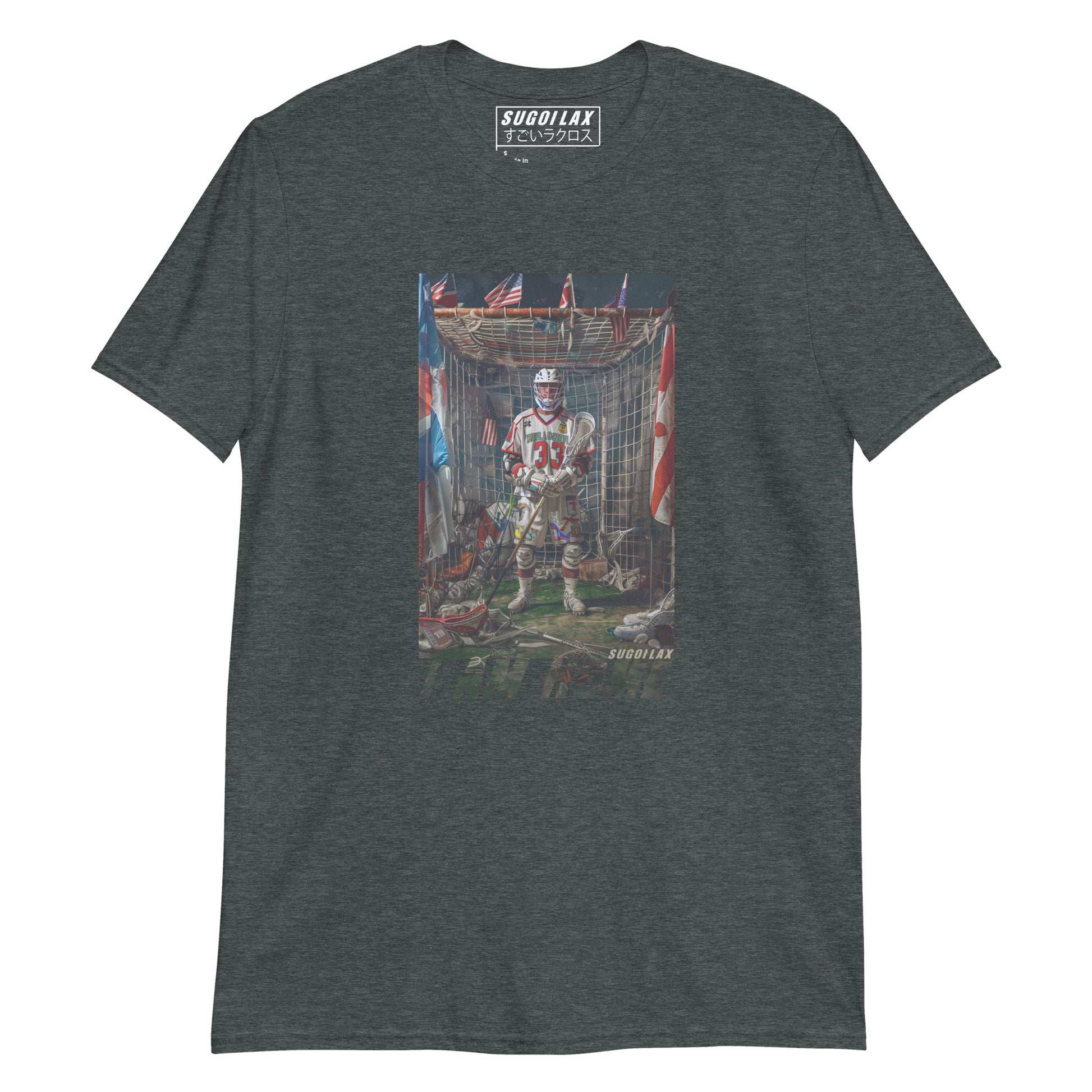 Men's & Women's Premium Lacrosse T-Shirt - Ultra Durable with Comfortable Fit for the Ultimate Lacrosse Fan - Printed using DTG High Resolution Technology - Explore Our Latest Collection 