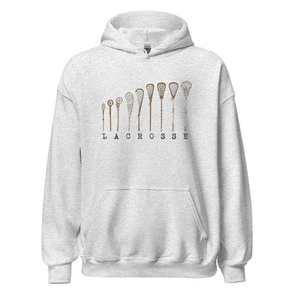 LACROSSE STICK EVOLUTION - Premium Essential Hoodie