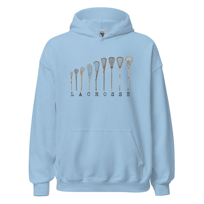 LACROSSE STICK EVOLUTION - Premium Essential Hoodie
