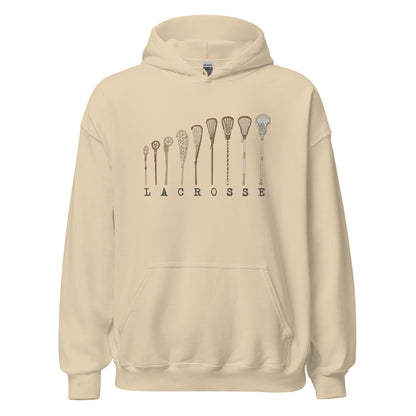 LACROSSE STICK EVOLUTION - Premium Essential Hoodie