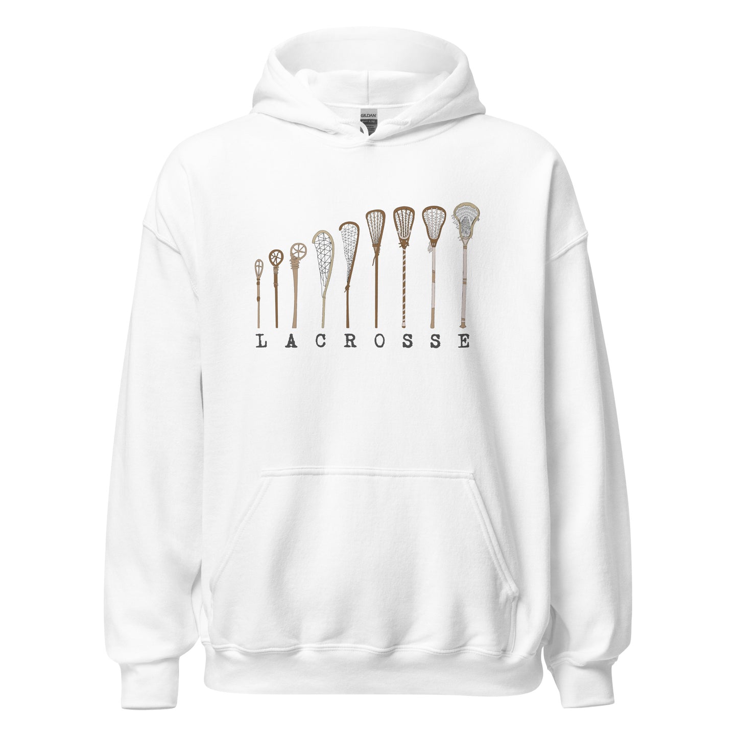 LACROSSE STICK EVOLUTION - Premium Essential Hoodie