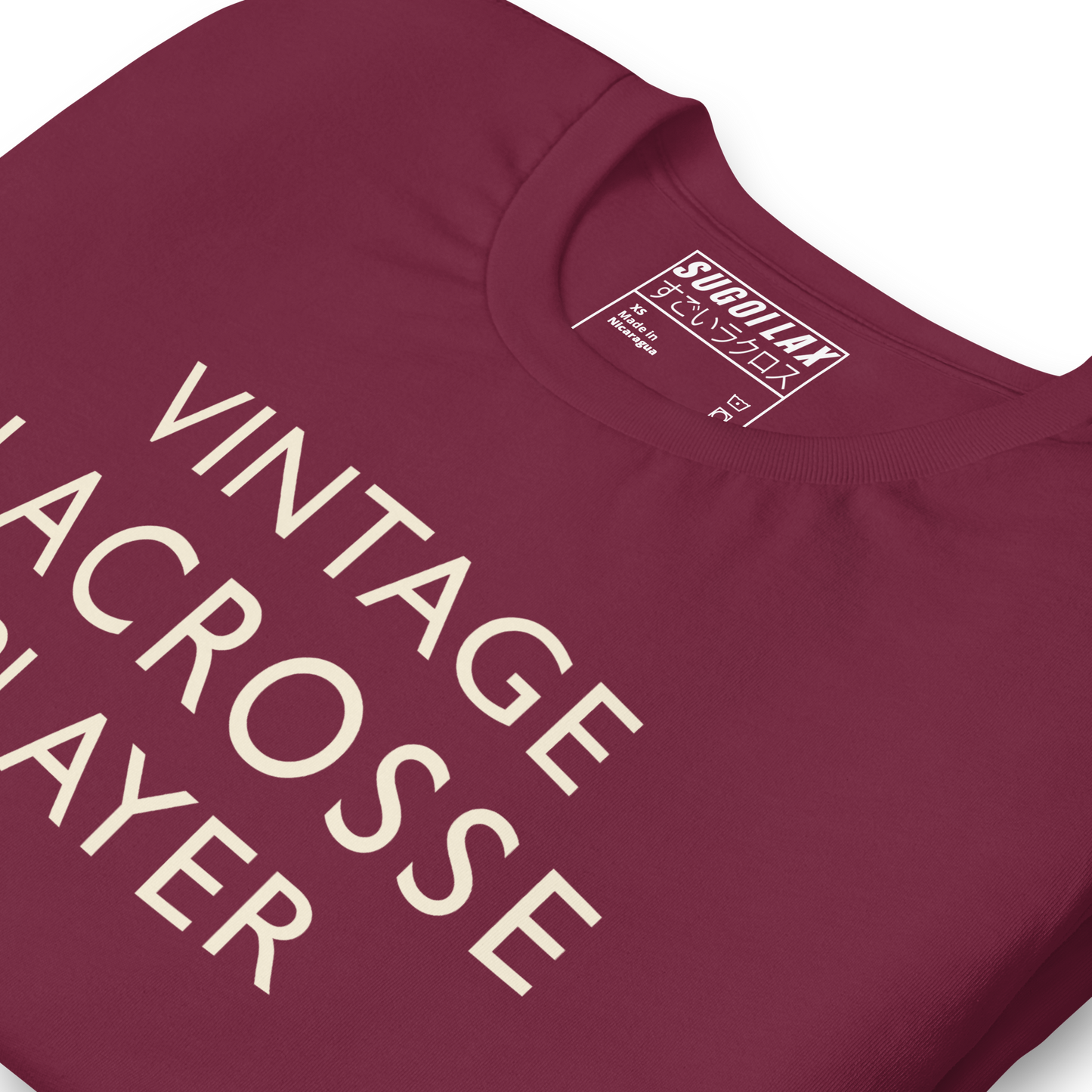 VINTAGE LACROSSE PLAYER - Premium Tee