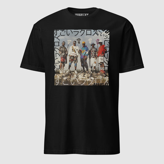 RIDE WITH MY TEAM - Premium Lacrosse Tee