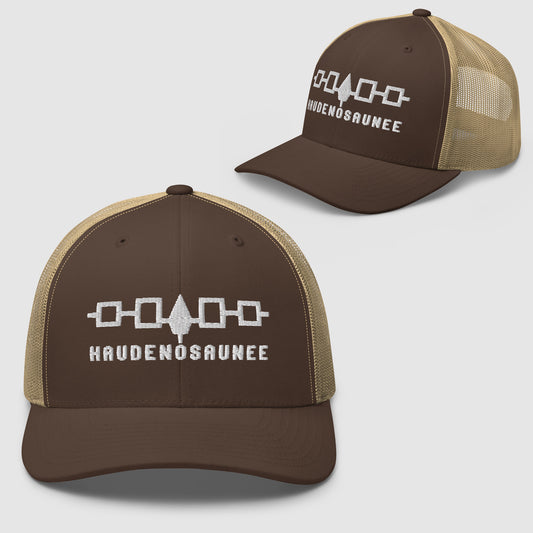 HAUDENOSAUNEE LACROSSE - Premium Retro Embroidered Cap