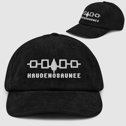 HAUDENOSAUNEE LACROSSE - Premium Corduroy Cap
