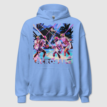 NEON 3 LACROSSE - Premium Vintage Essential Hoodie