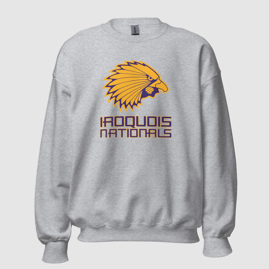 IROQUOIS LACROSSE - Premium Retro Unisex Sweatshirt