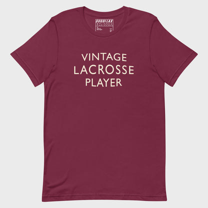 VINTAGE LACROSSE PLAYER - Premium Tee