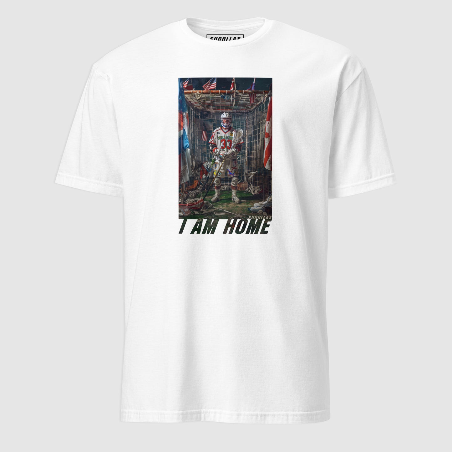I AM HOME - Premium Lacrosse Tee