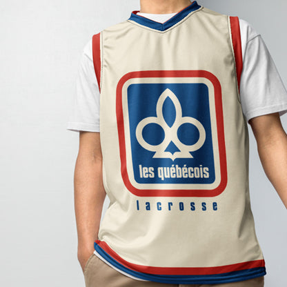 QUEBEC CARIBOUS LACROSSE - Premium RARE Retro Jersey