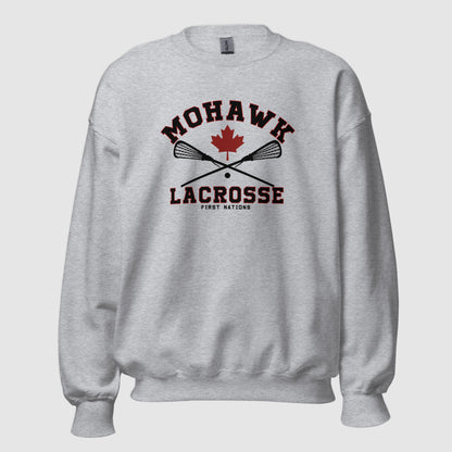 MOHAWK LACROSSE - Premium Unisex Sweatshirt
