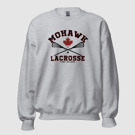 MOHAWK LACROSSE - Premium Unisex Sweatshirt