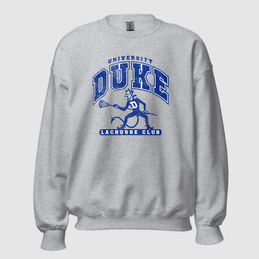 DUKE LACROSSE - Premium Vintage Unisex Sweatshirt